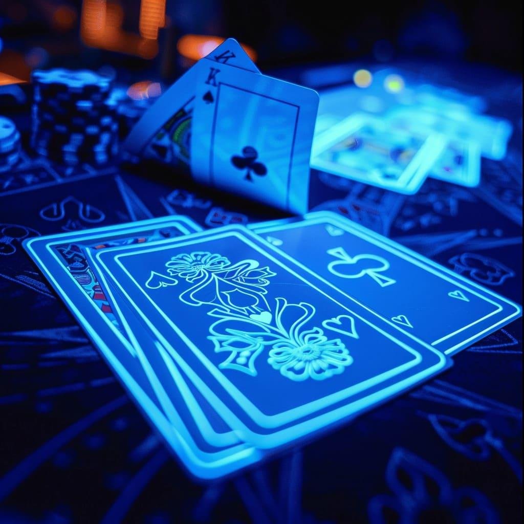 Layar permainan Free Bet Blackjack langsung helompo dengan dealer di studio multi-kamera